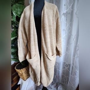 Terra & Sky 1X Cream Cardigan